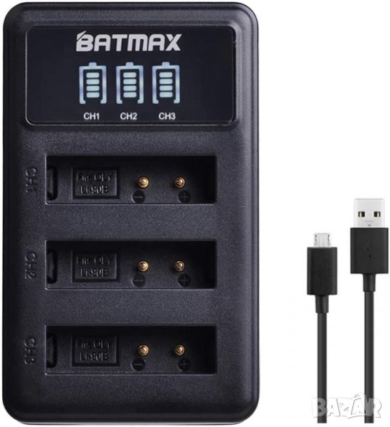   Зарядно за батерия за Olympus​ LI-90B, LI90B, LI 90B, LI-92B, LI 90B 90B, XZ-2, SH-50, SH-1, SP-10, снимка 1