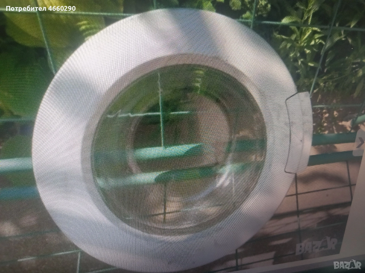 Люк за пералня Samsung WB B1256GW, снимка 1