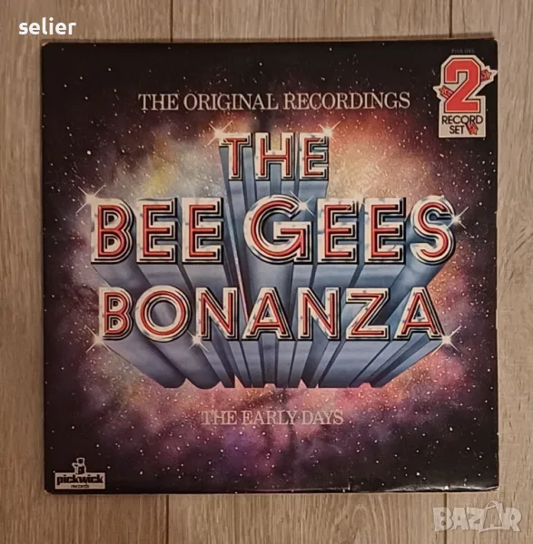 Предлагам ви двойна плоча на BEE GEES  в отлично състояние:  Bee Gees ‎– The Bee Gees Bonanza - The , снимка 1