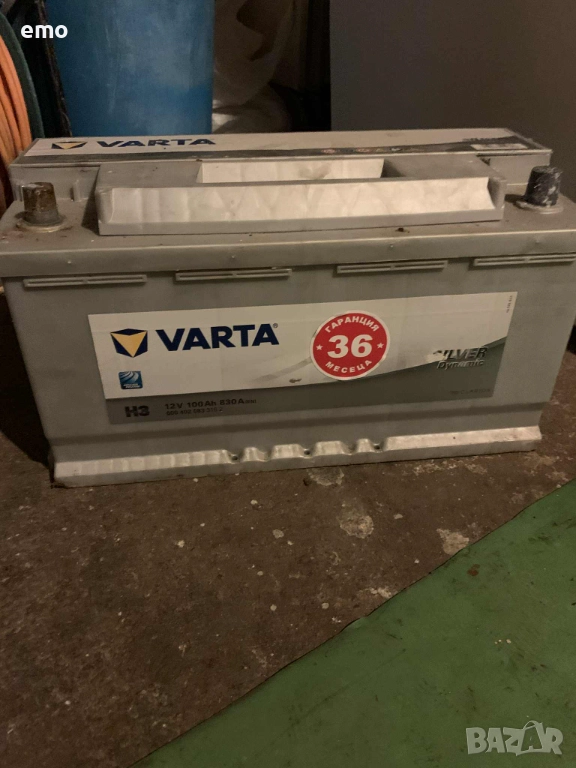 Акумулатор VARTA 100Ah 830a.Silver dynamic.гаранция до 12.10.2026, снимка 1