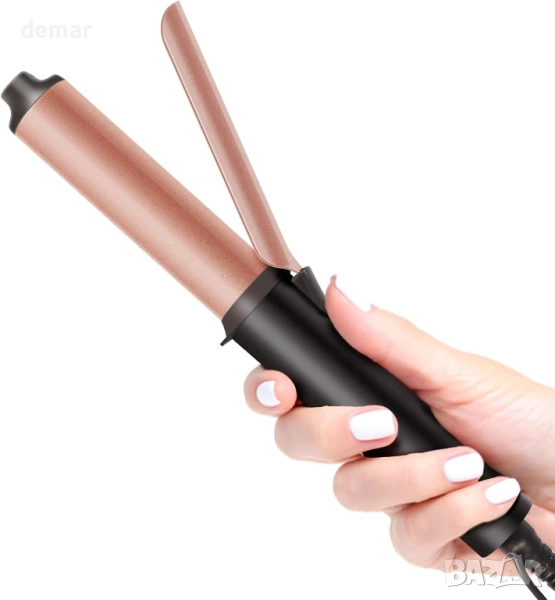 LANDOT Мини маша за коса 25 мм, бързо нагряване, 110-240V, регулируема температура, снимка 1