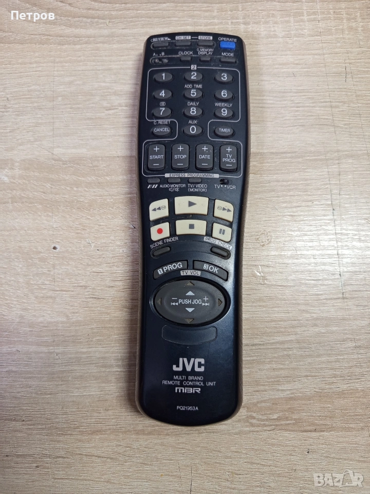 Дистанционно "JVC"за видео рекордери, снимка 1