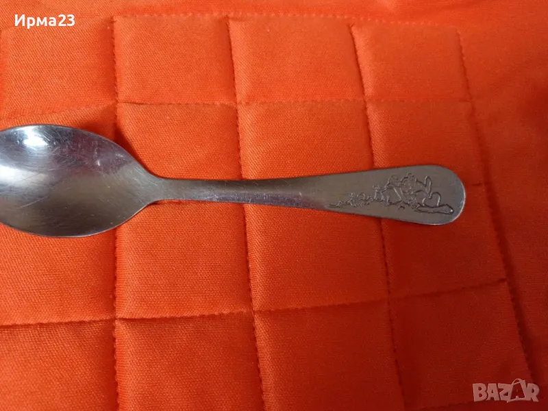 Лъжица с гравирана приказка, снимка 1