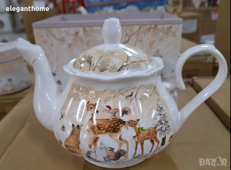 Порцеланов чайник, снимка 1