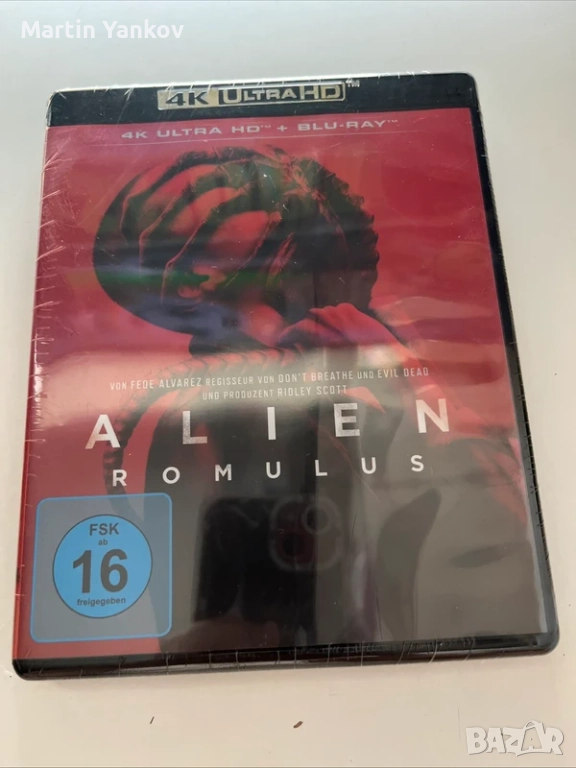 Alien Romulus - 2024 4K UHD Blu ray Пришълец Ромул, снимка 1