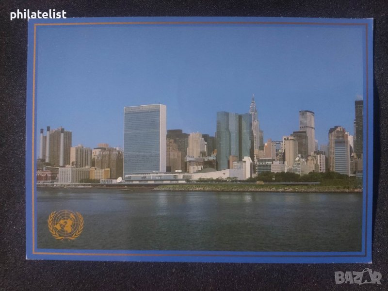 ООН 1989 - Пощенска картичка, снимка 1