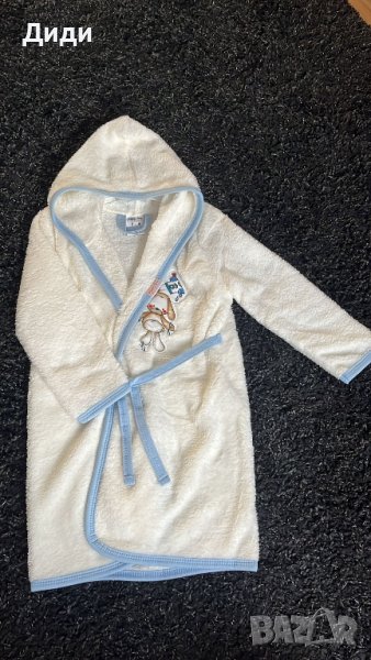 Детски халат за момче с качулка, снимка 1
