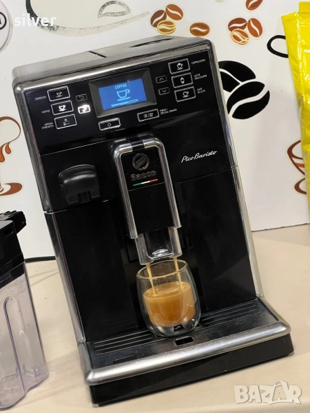 Кафемашина кафе автомат Saeco PicoBarista с гаранция, снимка 1