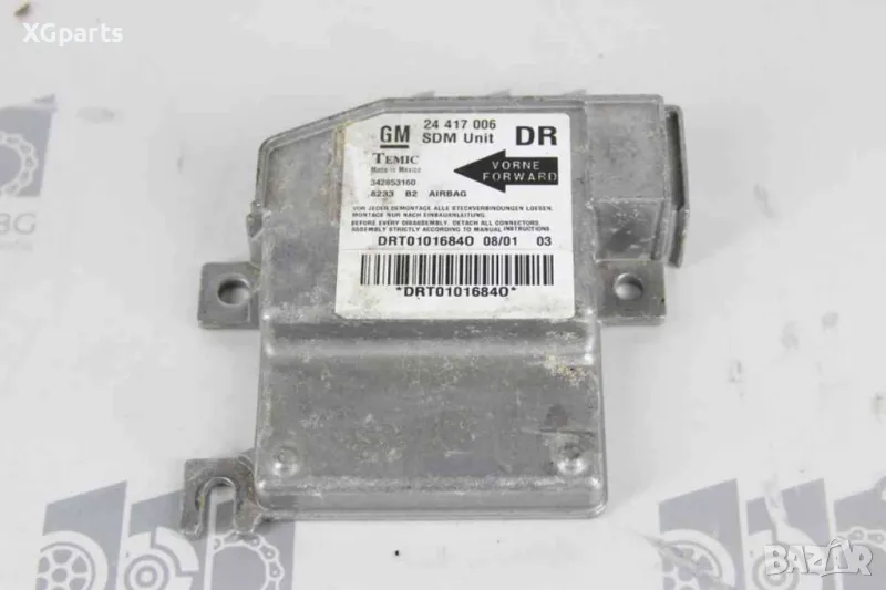  Модул AIRBAG за Opel Corsa C (2000-2006) 24417006, снимка 1