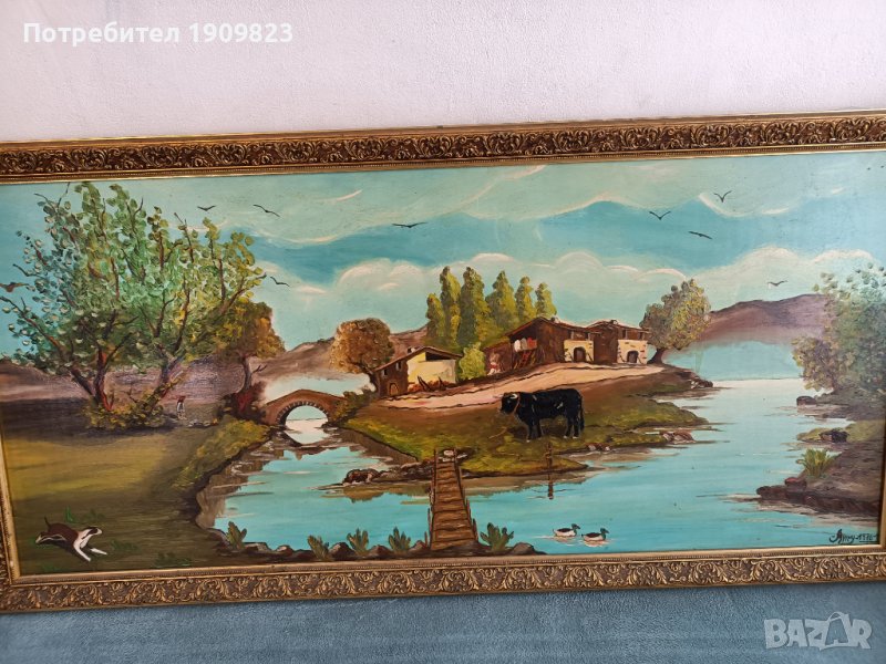 Голяма маслена картина , снимка 1