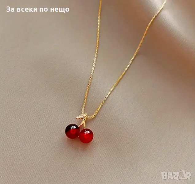 Дамско Колие Cherry🍒Череша Код HO-13, снимка 1