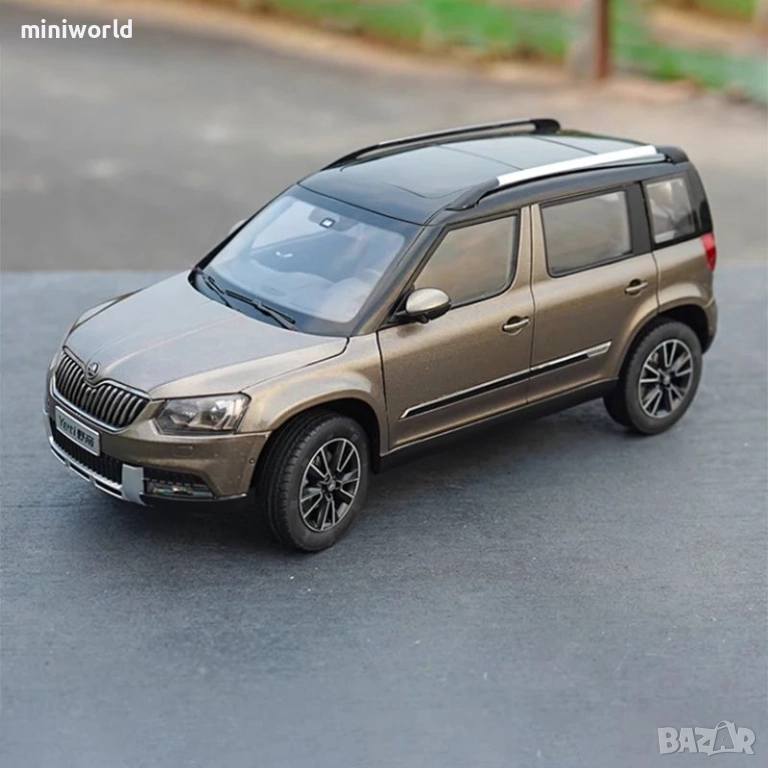 Skoda YETI SUV - мащаб 1:18 на Paudi моделът е нов в кутия, снимка 1