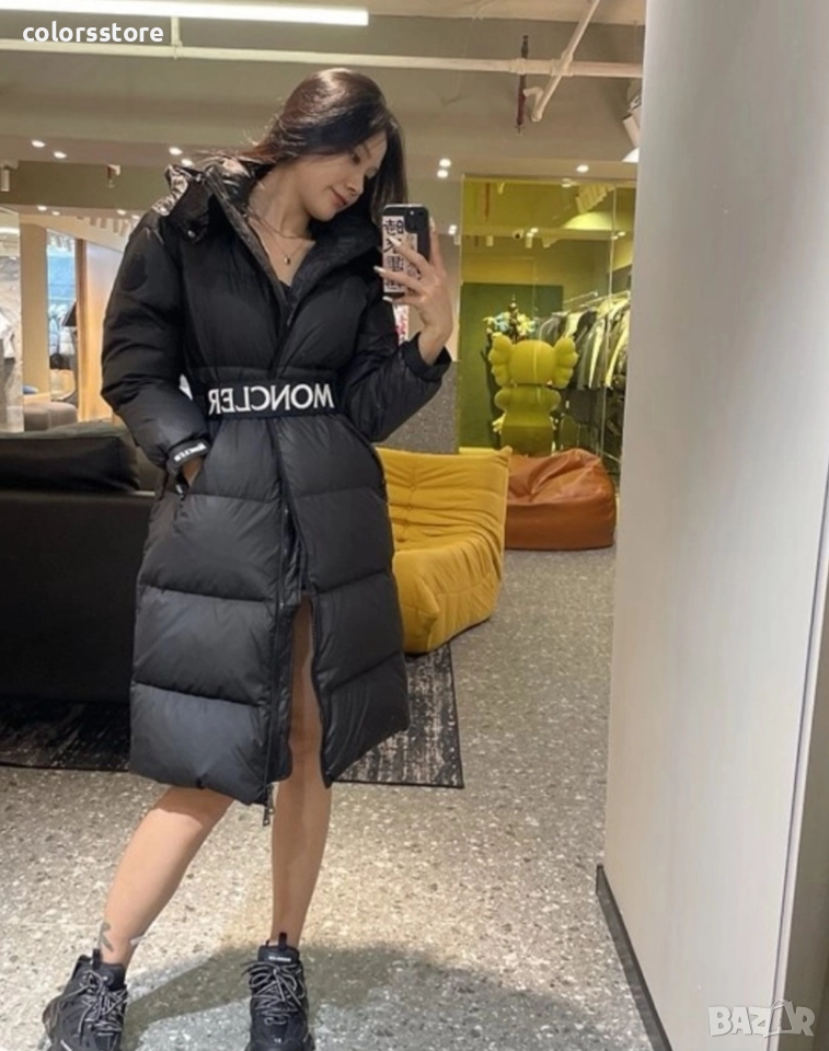 Дамско зимно яке с качулка/VL128t, снимка 1