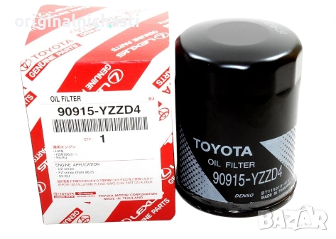 Маслен филтър за ТОЙОТА ЛАНД КРУИЗЕР ТУНДРА СЕКВОЯ TOYOTA LAND CRUISER TUNDRA 90915YZZD4 90915-YZZD4, снимка 1