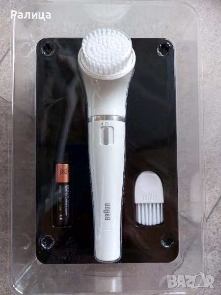 Braun,четка за почистване на лице,с батерия,чисто нова, снимка 1