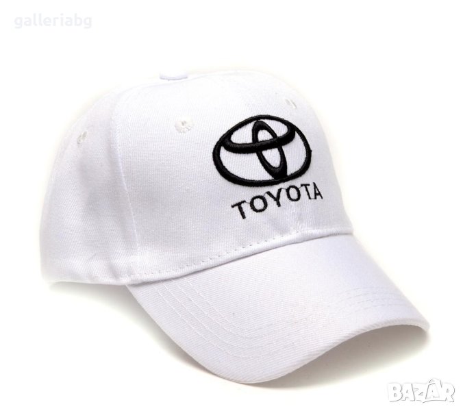 Автомобилна бяла шапка - Тойота (Toyota), снимка 1