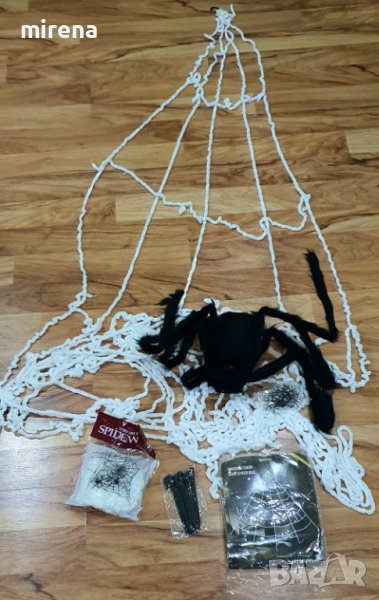 Спайдърмен Spider-man Гигантски паяк Огромни разтегливи паяжини, снимка 1