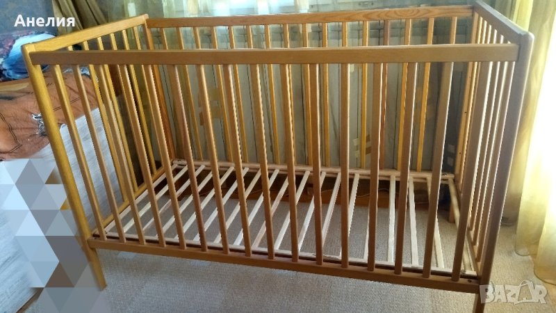 Детско дървено легло , снимка 1
