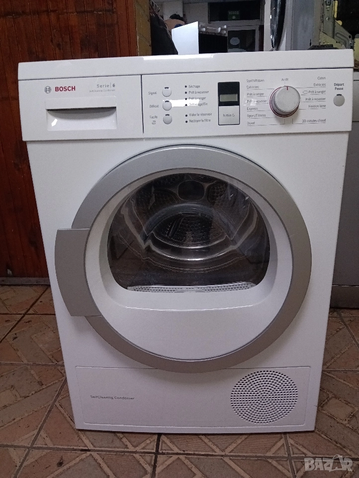 Сушилня с термопомпа Bosch Serie 6 Бош 8кг 2 години гаранция!, снимка 1