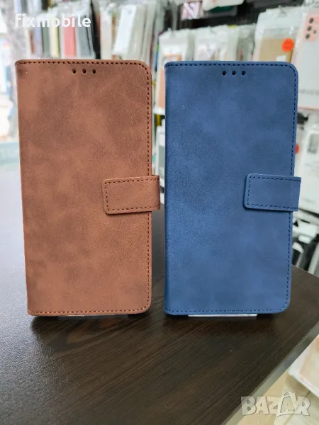 Samsung Galaxy A35 5G велурен калъф тип тефтер, снимка 1