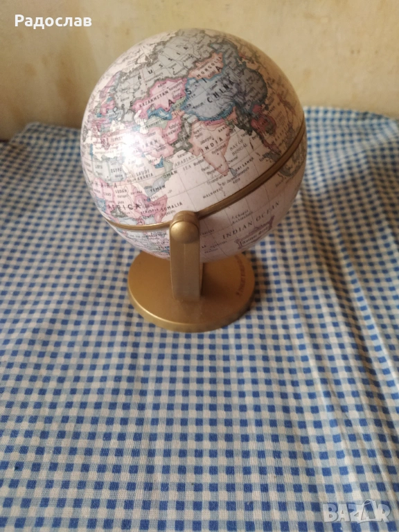 географски глобус за бюро, снимка 1