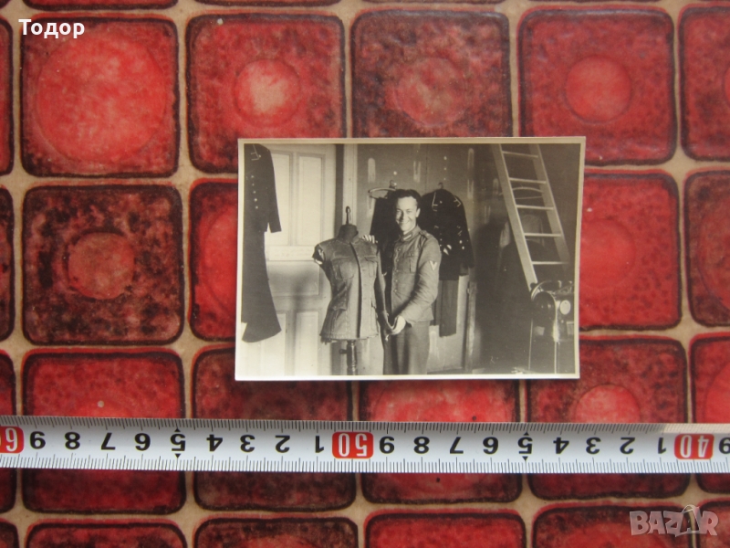 Картичка снимка немски войник 3 райх в18, снимка 1