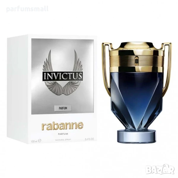 Paco Rabanne Invictus Parfum - Parfum за мъже 100 мл, снимка 1