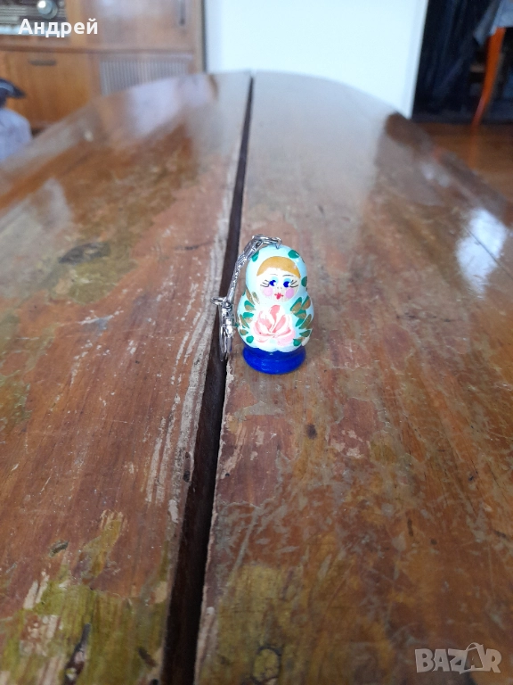Стар ключодържател Матрьошка #3, снимка 1
