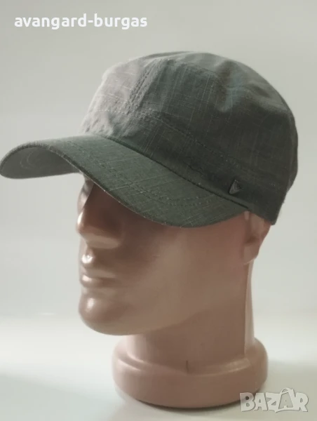 Мъжка лятна шапка с козирка, лен 240, снимка 1