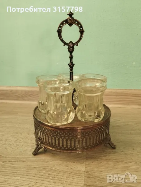 Съд за подправки арт деко, снимка 1