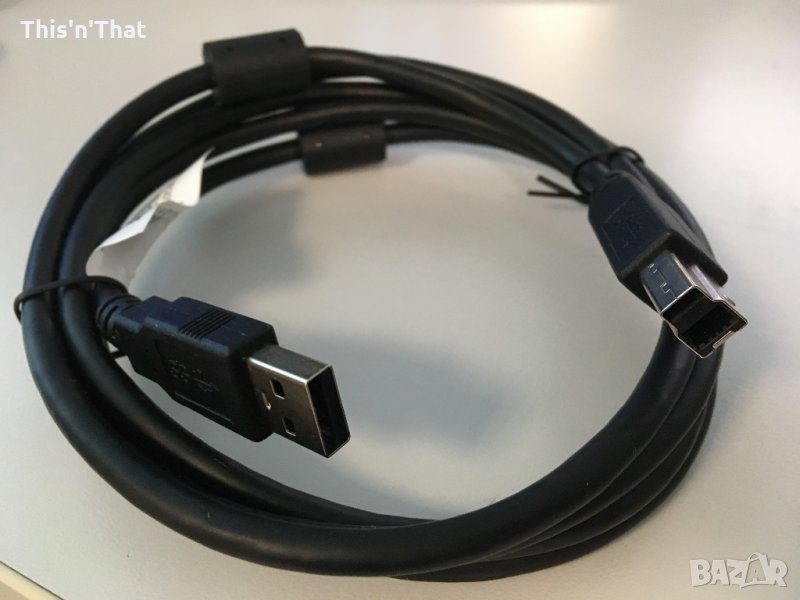 Оригинален HP 935544-001 HP CABLE – USB3.0 AM-BM 1.8M BLACK, снимка 1