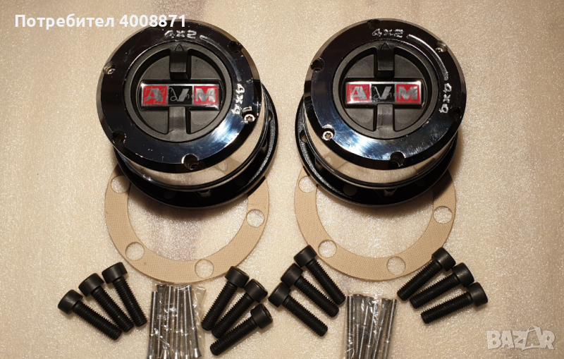 Главини 4x4 Ръчни manual Hub хъб ръчно превключване Nissan Terrano I, снимка 1