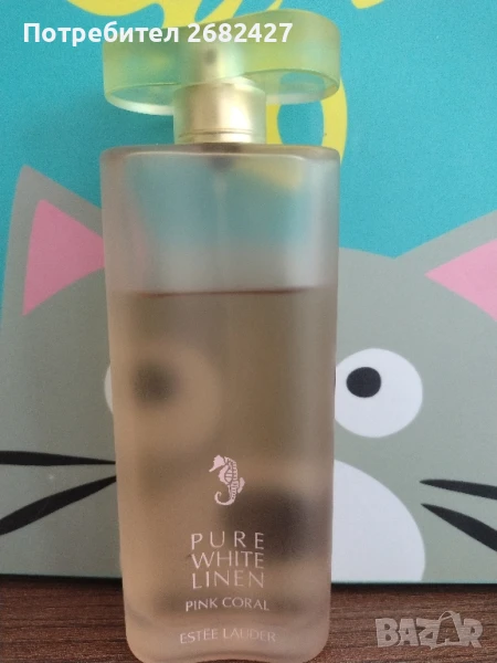 Дамски парфюм Estee Lauder Pure White Linen Pink Coral 3.4oz, снимка 1
