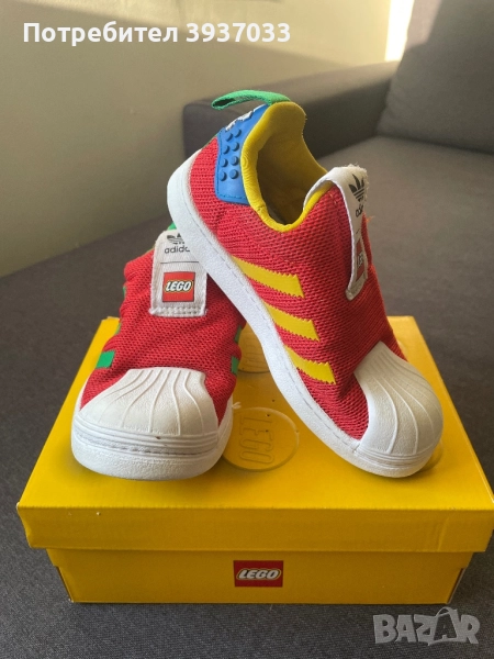 Adidas Superstar Lego детски кецове, снимка 1