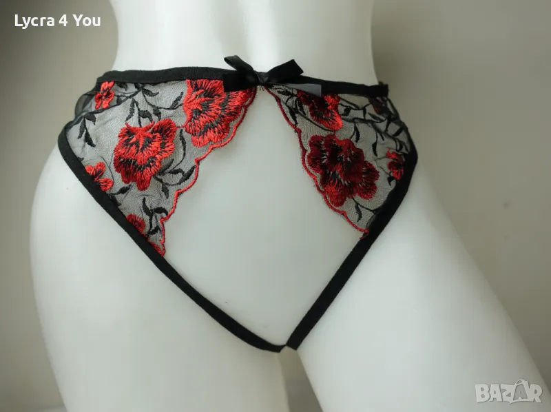 S/M еротично разкриващо бельо без дъно, снимка 1