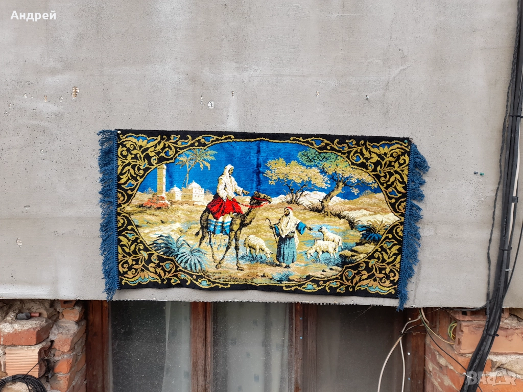 Старинен ковьор,покривка за стена #292, снимка 1