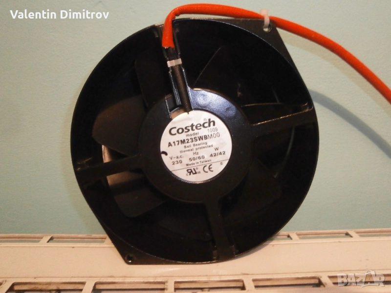 Високотемпературен вентилатор 42 W - Ball bearing, снимка 1