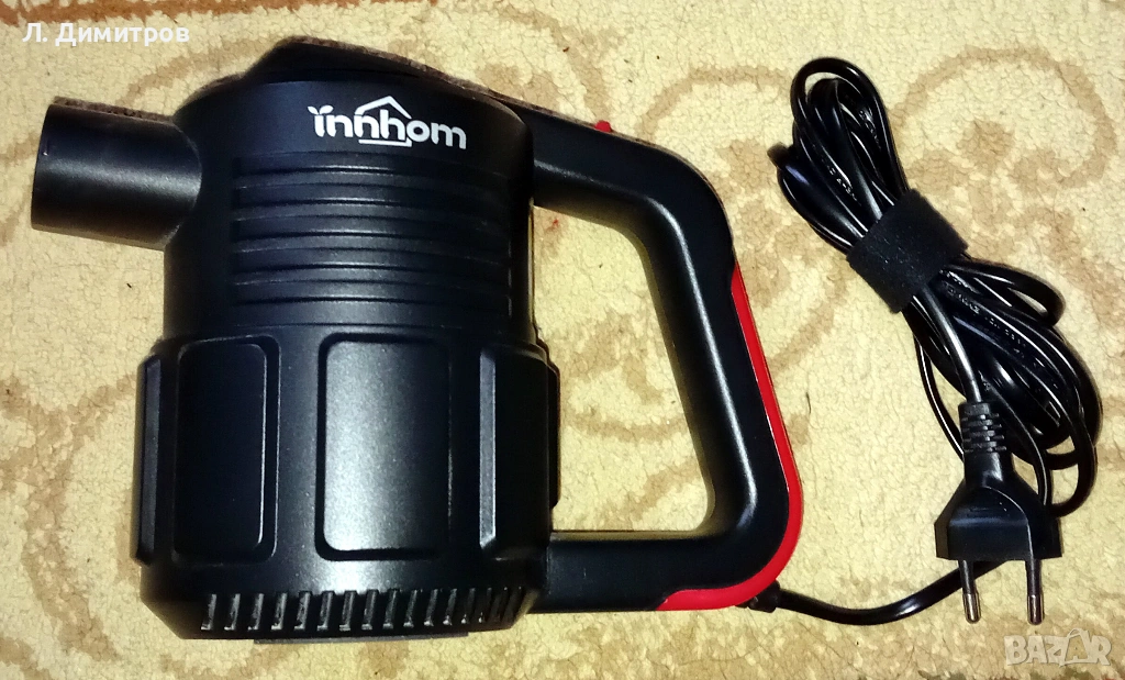 Електрически въздушен компресор с мощност - 600W с осем вида накрайници., снимка 1