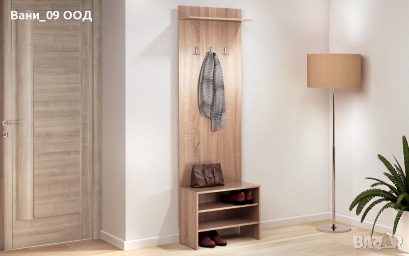 194см Закачалка за обувки с етажерка за обувки, снимка 1