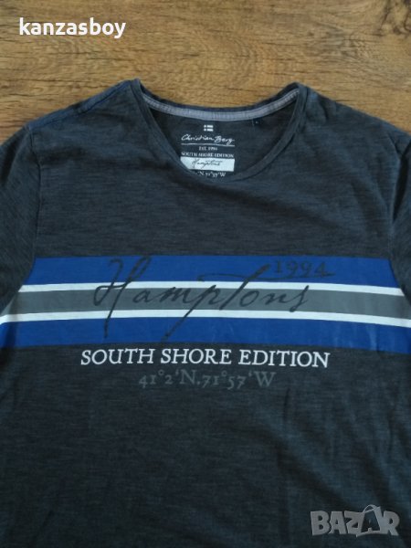 christian berg - страхотна мъжка тениска КАТО НОВА, снимка 1