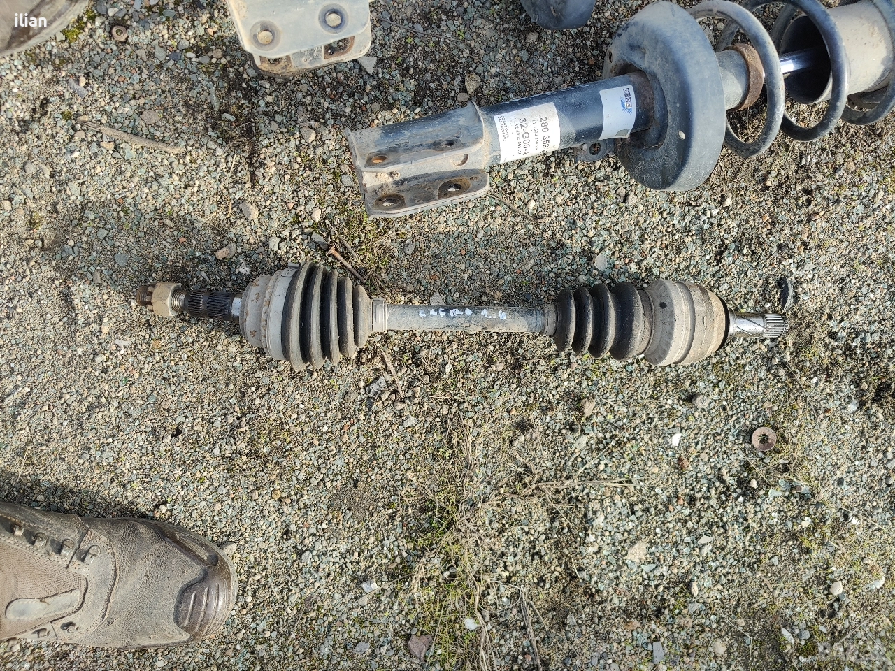 лява полуоска зафира астра 1.6, снимка 1