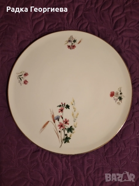Чиния за торта, пай, кекс. Тиршенройт, снимка 1