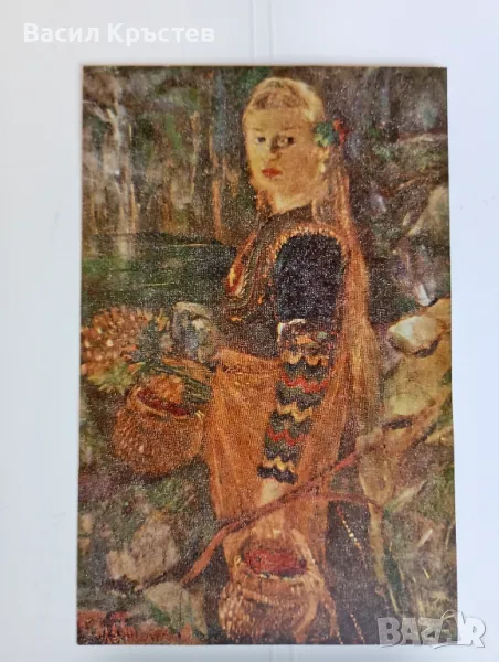 Картички, Колекционерски картички 11 бр.+1, по Картини от Български художници, 80-те г., снимка 1