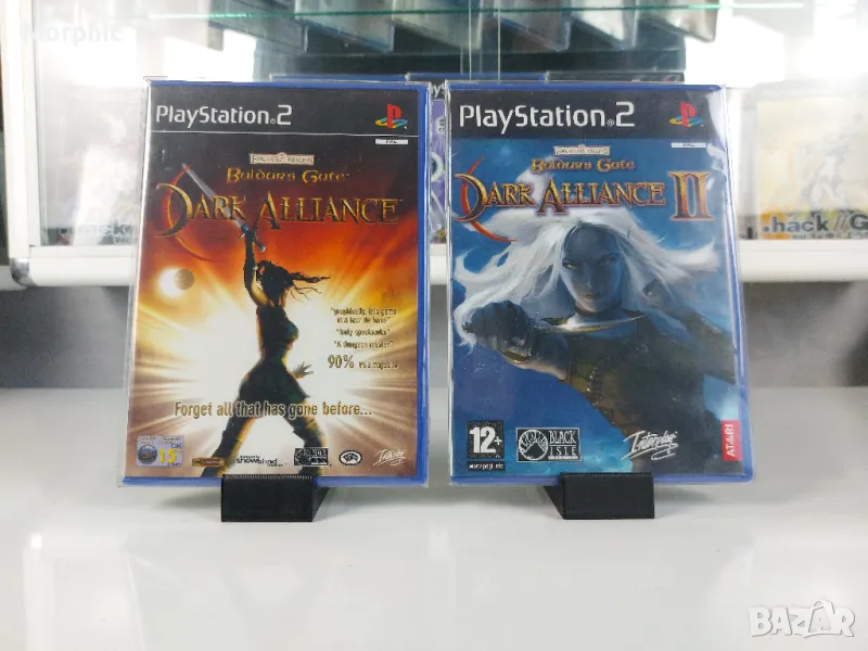 Игри за PS2 Baldur's Gate Dark Alliance 1 & 2 Lot PlayStation 2 PS2 D&D, снимка 1