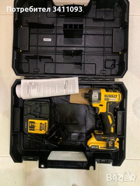 Винтоверт Dewalt DCF887 безчетков, снимка 1