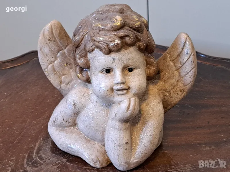 керамично ангелче херувим   19/1, снимка 1
