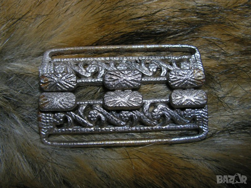 Антика: тока – пафта за женски, тъкан колан., снимка 1