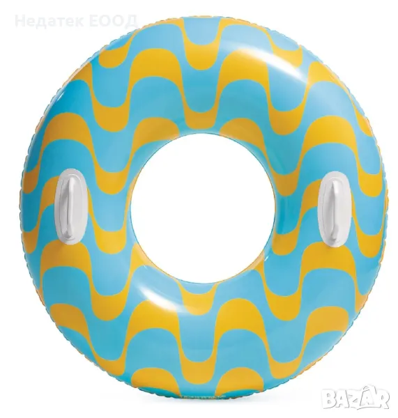 Детски пояс за плуване, Син, Ø91см., снимка 1