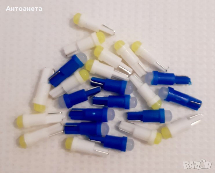 Т5 1хLED Крушки за авто табло, 12V, снимка 1