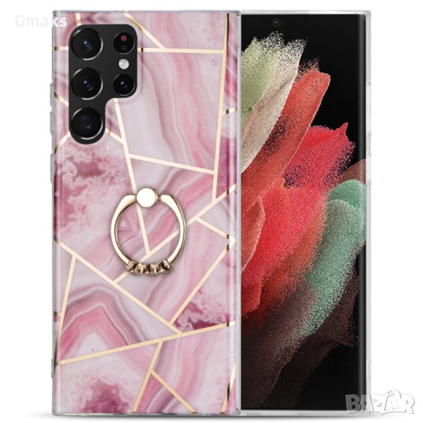 Луксозен и много стилен кейс за Samsung S22/S22+/S22Ultra S23/S23+/S23Ultra, снимка 1